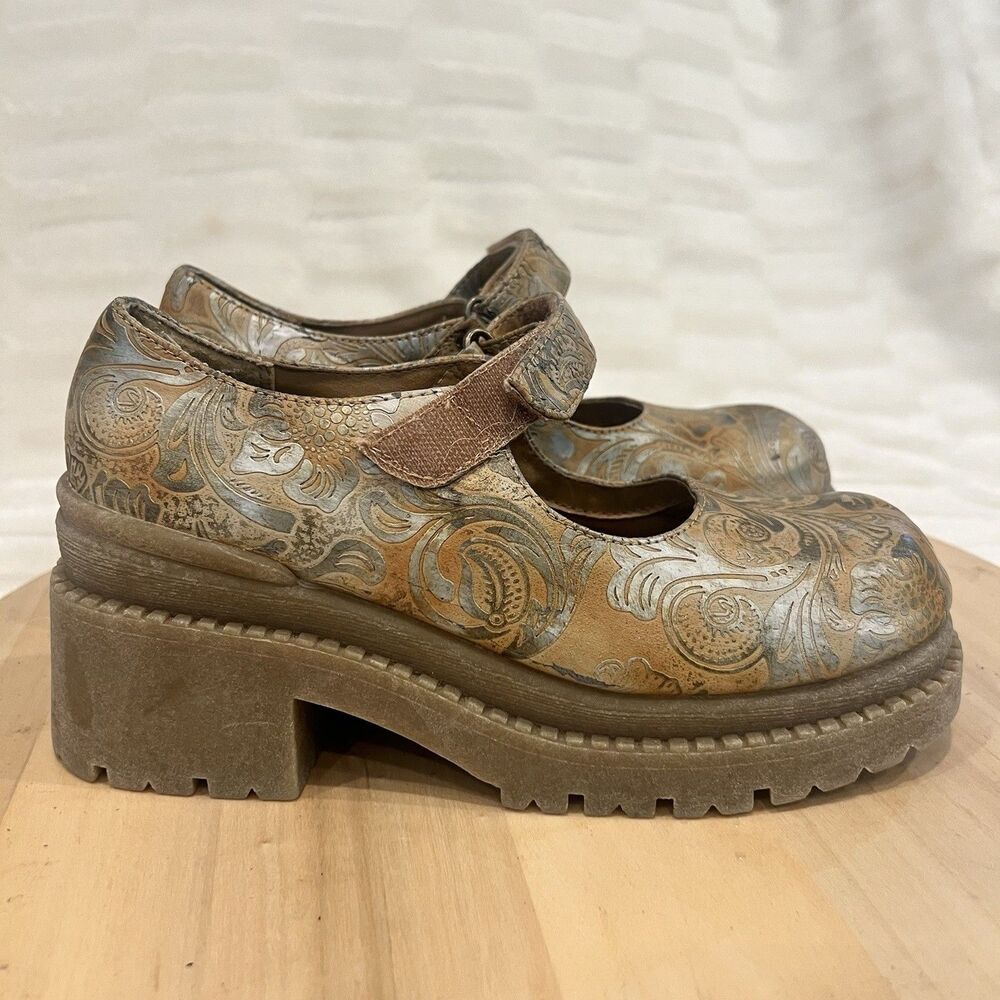 Vintage ASAP Platform Mary Janes 90s